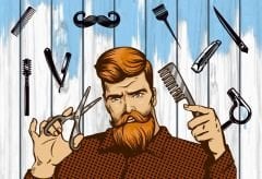 BERBER DUVAR POSTERİ