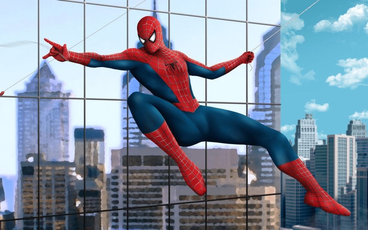 ÖRÜMCEK ADAM DUVAR POSTERİ