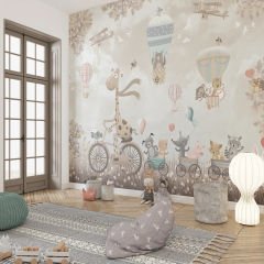 SEVİMLİ HAYVANLAR DUVAR POSTERİ