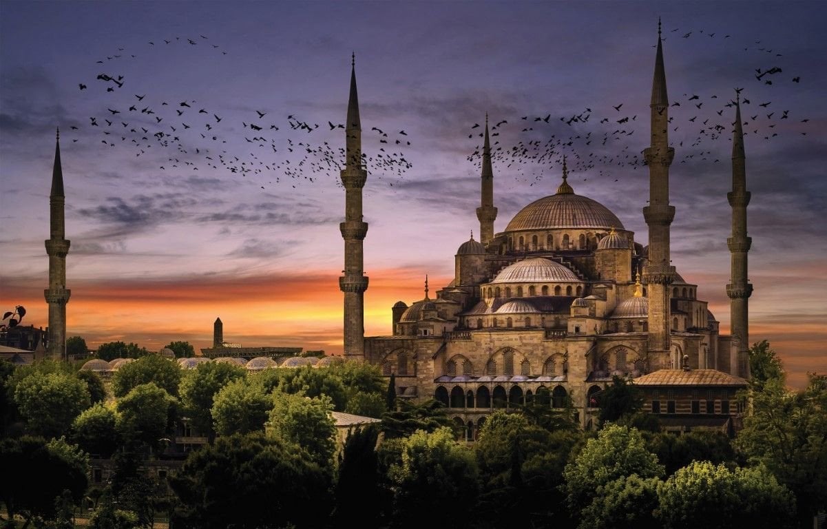 SULTANAHMET CAMİ DUVAR POSTERİ