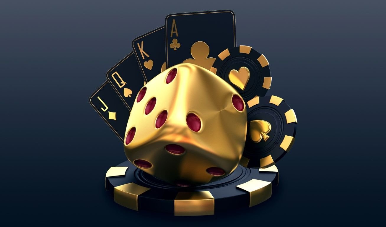 OYUN ZARI VE KARTLARI DUVAR POSTERİ