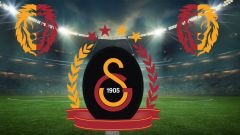 STADYUM ARKA PLANLI GALATASARAY VE ASLAN LOGOLU DUVAR POSTERİ